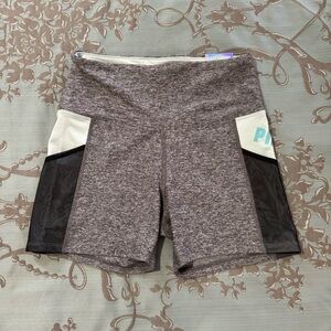 Victoria's Secret PINK Ultimate High Waist Shortie Black White Marl Size Small